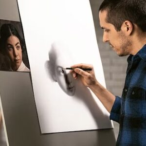 ILUSTRACIÓN DE RETRATOS CON LÁPICES